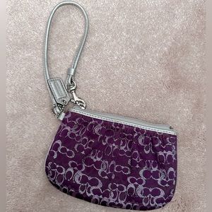 Coach wristlet